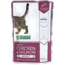 Natures Protection Chicken and Salmon - консерви Нейчер Протекшен для кішок