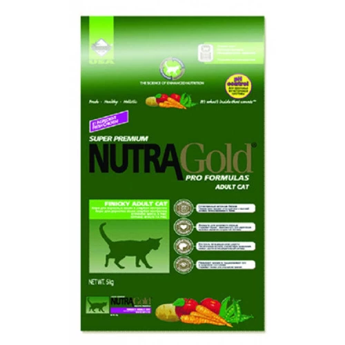 Nutra Gold Hairball Control - Корм Нутра Голд Хэрбол для взрослых кошек