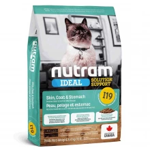Nutram I 19 Ideal Skin Coat - корм Нутрам для кішок з проблемною шкірою