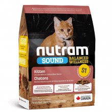 Nutram S1 Sound Balanced Wellness Kitten - корм Нутрам для кошенят