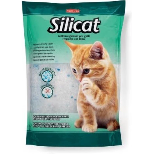 Padovan Silicat - наполнитель силикагелевый Падован для кошачьего туалета