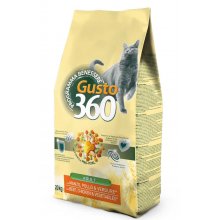 Pet 360 Gusto 360 Cat - корм Пет 360 Густо с говядиной, курицей и овощами для кошек