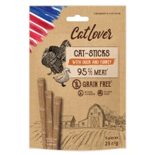 CatLover Sticks - палички КетЛовер з качкою та індичкою для кішок