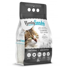 Benty Sandy - бентонітовий наповнювач Бенті Сенді без аромату для котячих туалетів