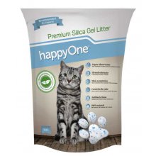 Happy One - силикагелевый наполнитель Хеппи Ван для кошачьих туалетов