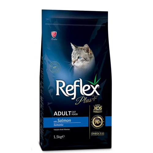 Reflex Plus Cat - сухой корм Рефлекс Плюс с лососем для кошек