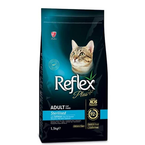 Reflex Plus Sterilised Cat - сухой корм Рефлекс Плюс с лососем для стерилизованных кошек