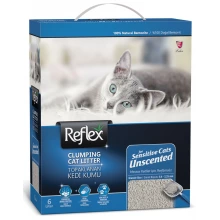 Reflex Unscented - бентонитовый наполнитель Рефлекс без аромата для чувствительных кошек