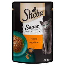Sheba Sauce Collection - корм Шеба с индейкой в соусе