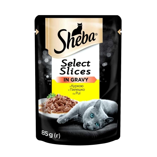 Sheba Select Slices - корм Шеба з куркою в соусі