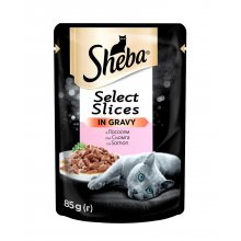 Sheba Select Slices - корм Шеба с лососем в соусе