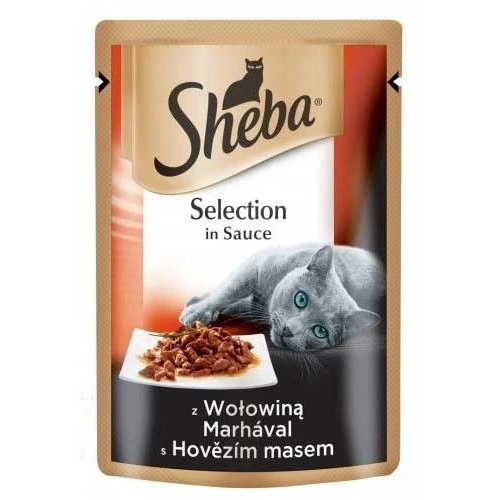 Sheba Selection - корм Шеба с говядиной в соусе