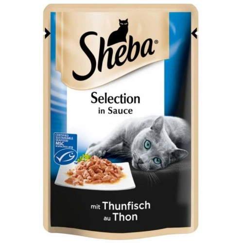 Sheba Selection - корм Шеба с тунцом в соусе