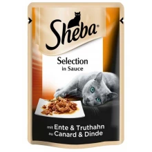 Sheba Selection - корм Шеба з качкою та індичкою в соусі