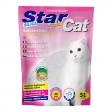 StarCat PowerCat Silica - силикагелевый наполнитель СтарКет для кошачьих туалетов
