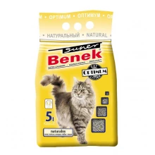 Super Benek Optimum Natural - наповнювач бентонітовий Супер Бенек Оптимальний без аромату