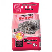 Super Benek Standard Citrus - наполнитель бентонитовый Супер Бенек Стандарт Цитрус