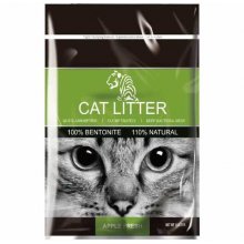 Tiger Pet Cat Litter Apple - комкующийся бентонитовый наполнитель Тигр Пет Яблоко