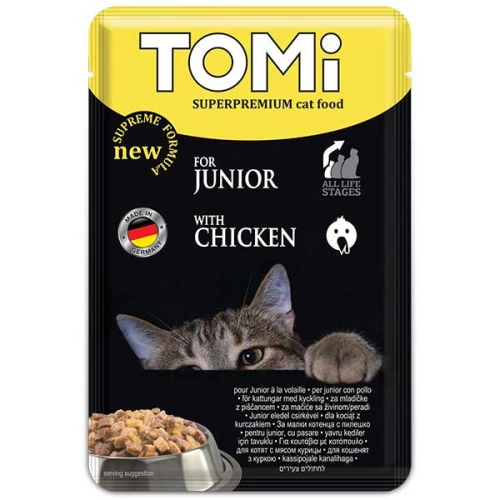 TOMi Junior - консервы ТОМи для котят