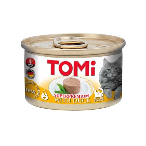 TOMi - мусс ТОМи с уткой для кошек