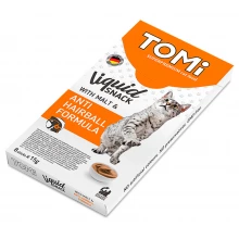 TOMi Liquid Snack Malt and Hairball - лакомство ТОМи с Солодом для выведения шерсти у кошек