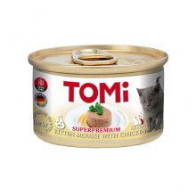 TOMi Kitten - мусс ТОМи с курицей для котят