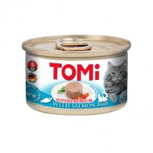 TOMi - мусс ТОМи с лососем для кошек