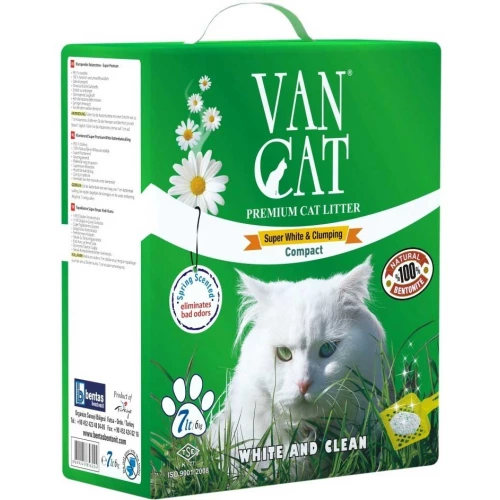 Van Cat Ultra - ультракомкующийся наполнитель Ван Кет с ароматом свежести