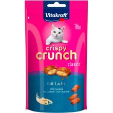 Vitakraft Crispy Crunch - подушечки Витакрафт с лососем для кошек