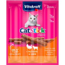 Vitakraft Cat Stick - мясные палочки Витакрафт с ягненком и индейкой для кошек