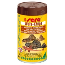 Sera Wels-Chips - корм для риб Сера, чіпси для сомиків