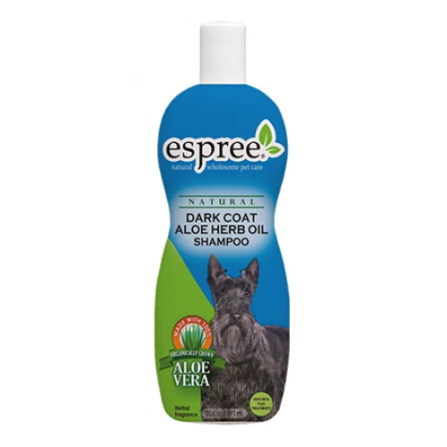Espree Dark Coat Aloe Herb Oil Shampoo - шампунь Эспри для темной шерсти