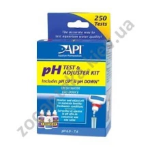 API Freshwater Deluxe pH Test Kit - набір АПІ для вимірювання та зміни рівня pH