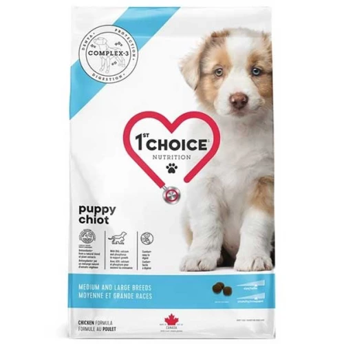 1-st Choice Puppy Medium Large Breed - корм Фест Чойс для цуценят середніх і великих порід