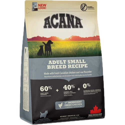 Acana Heritage Adult Small Breed - корм Акана для собак мелких пород