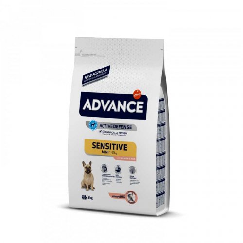 Advance Mini Sensitive - корм Эдванс для собак мелких пород с чувствительным пищеварением
