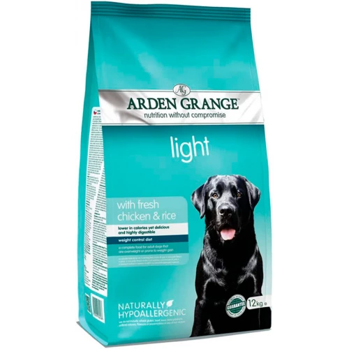 Arden Grange Adult Dog Light - низькокалорійний корм Арден Гранж з куркою та рисом