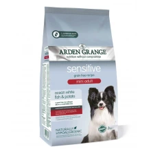 Arden Grange Mini Adult Sensitive - корм Арден Гранж с белой рыбой и картофелем для мелких собак