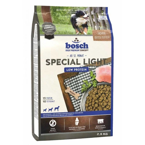 Bosch Special Light - корм Бош для собак с заболеваниями почек и печени