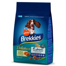 Brekkies Excel Delice Fish - корм Брекис хрустящие рыбные кусочки для собак
