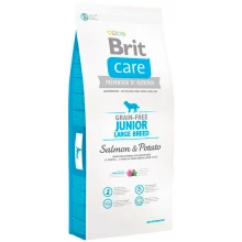 Brit Care Junior Large Breed Salmon - корм Бріт для собак великих порід