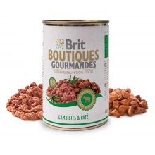 Brit Boutiques Gourmandes - корм Брит кусочки ягненка в паштете для собак