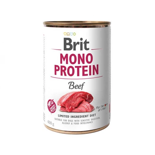 Brit Mono Protein - консервы Брит Моно Протеин с говядиной для собак