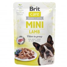 Brit Care Mini Adult - консервы Брит с филе ягненка в соусе для собак мелких пород