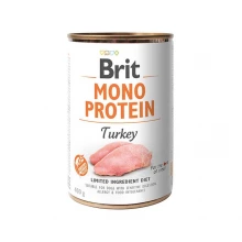 Brit Mono Protein - консервы Брит Моно Протеин с индейкой для собак