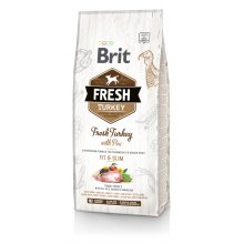 Brit Fresh Turkey & Pea Light Fit and Slim Adult - корм Брит с индейкой для взрослых собак
