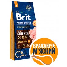 Brit Premium Adult Medium Breed - корм Брит для взрослых собак средних пород