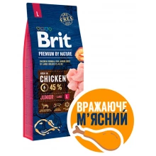 Brit Premium Junior Large Breed - корм Брит для щенков крупных пород