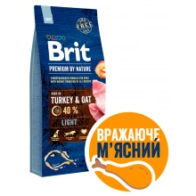 Brit Premium Light - корм Бріт для собак з надмірною вагою