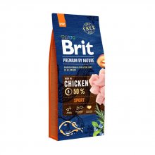 Brit Premium Sport - корм премиум класса Брит Спорт для активных собак